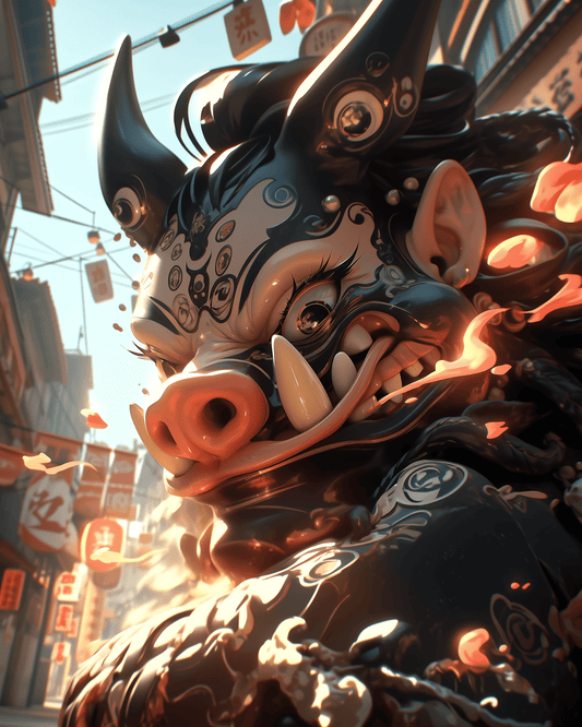 The burning Pig -  HE Gen2